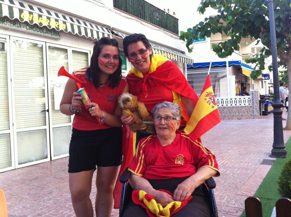 Flora, Helena y Patry